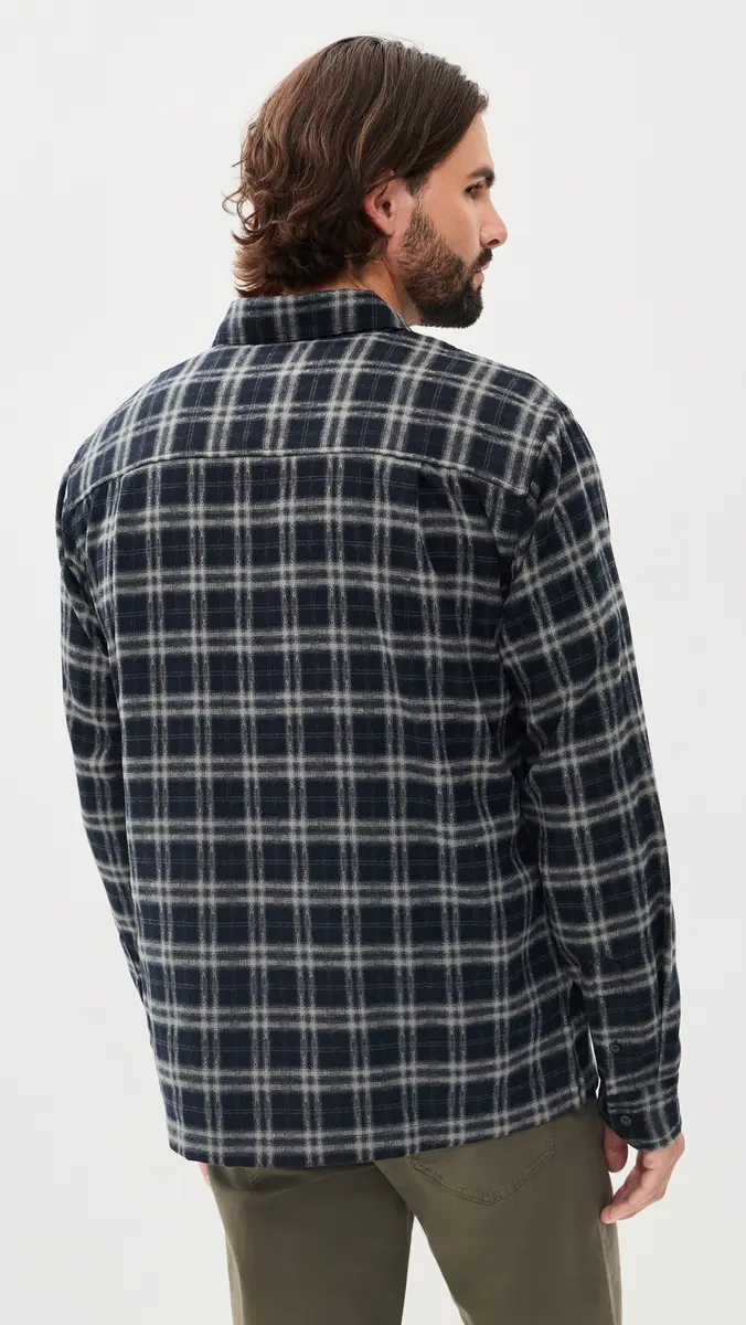 Joe's Jeans Plaid Double Flap Pocket Shirt | Thumbnail 3