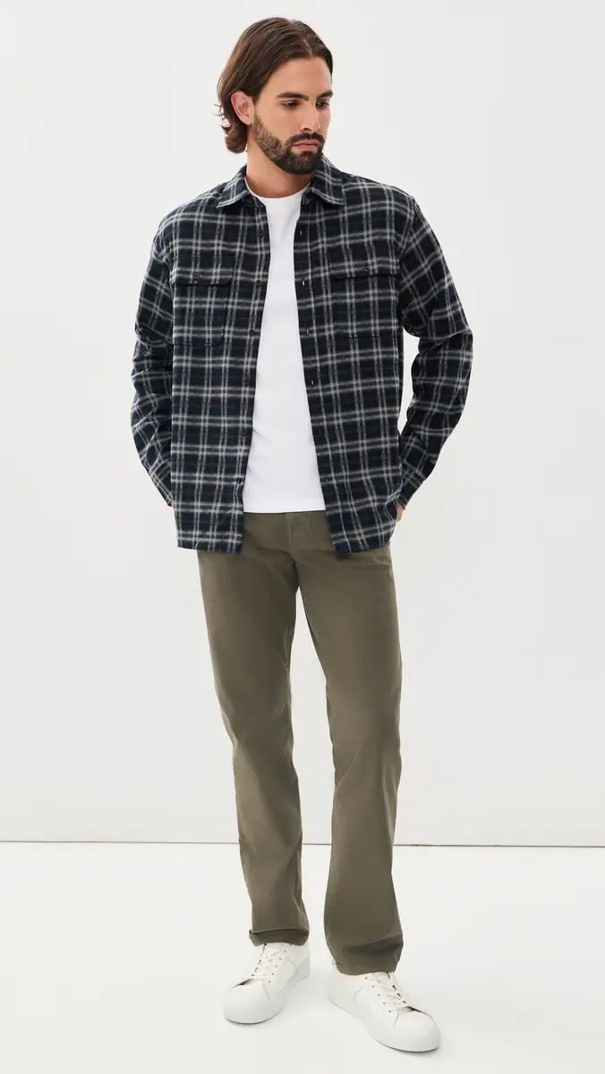 Joe's Jeans Plaid Double Flap Pocket Shirt | Thumbnail 5