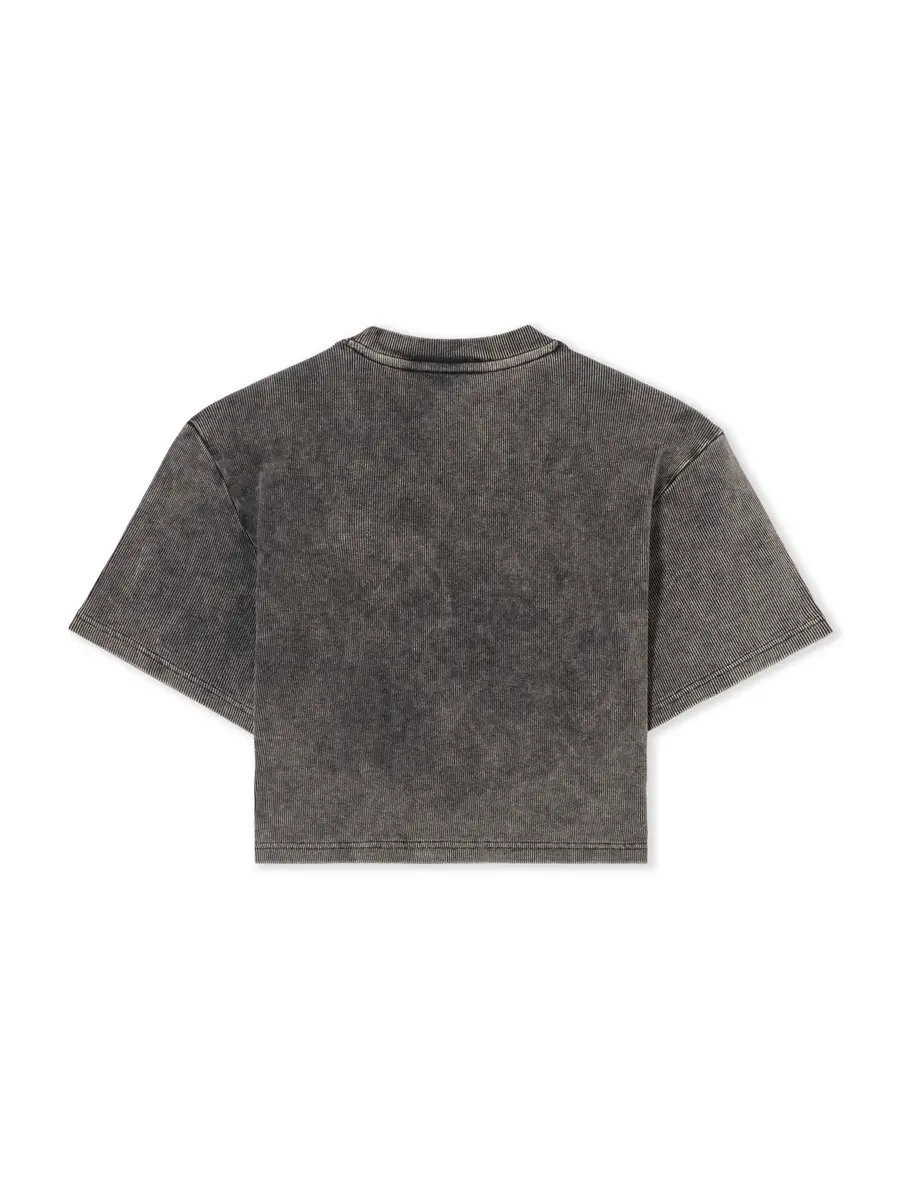 Off-White Off Stamp Rib Cropped T-Shirt | Thumbnail 2