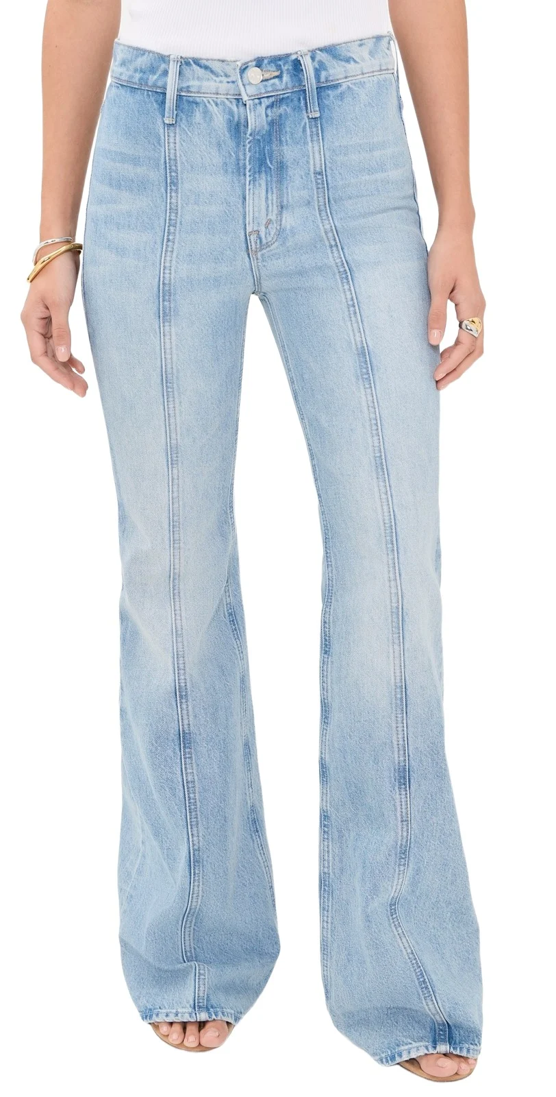 Mother The Seamed Doozy Heel Jeans