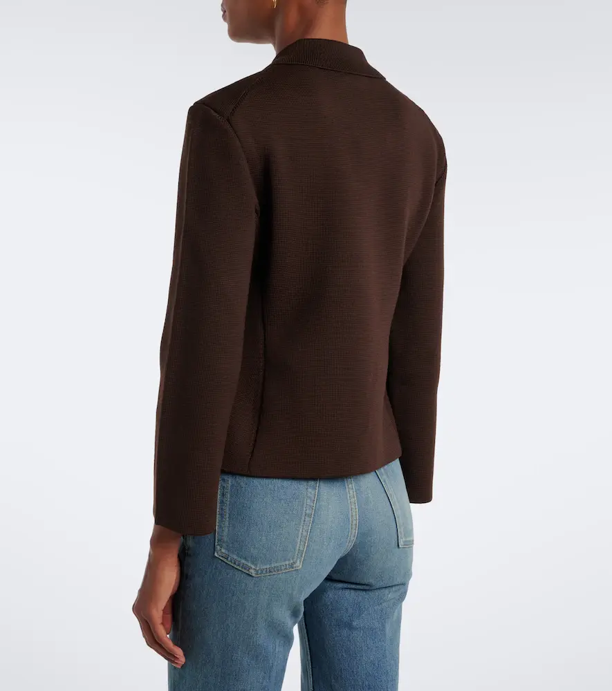 Saint Laurent Knitted wool cardigan | Thumbnail 5