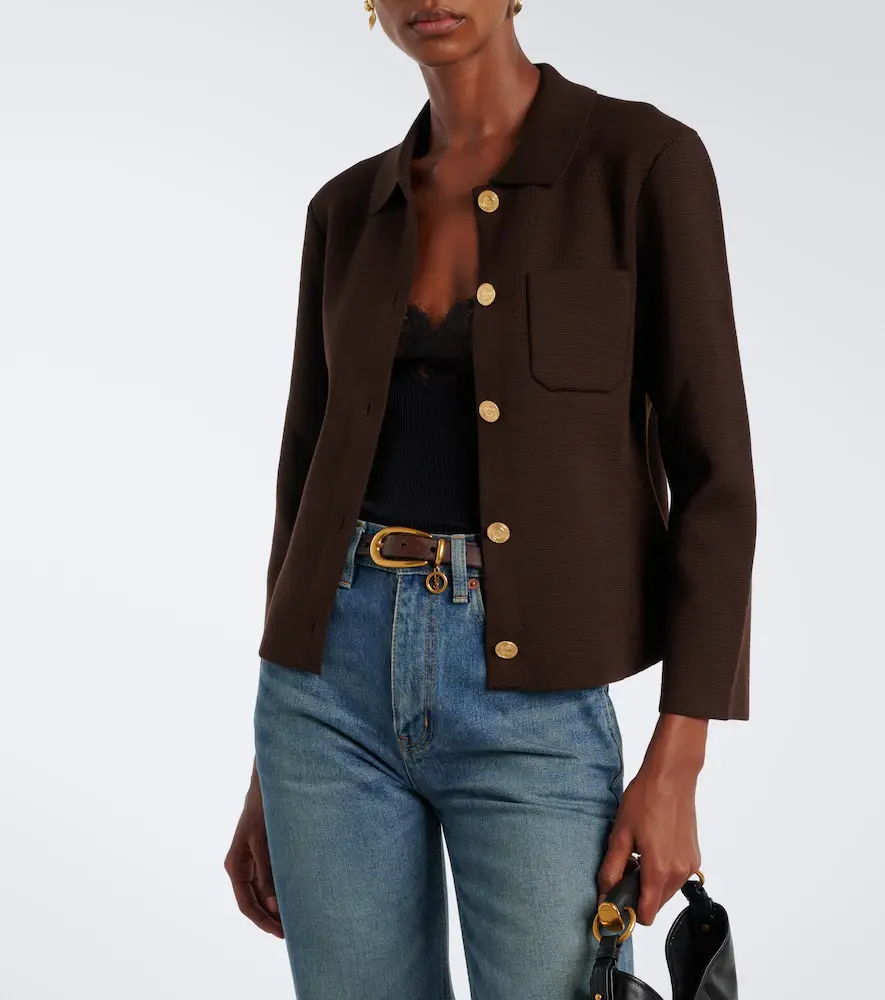 Saint Laurent Knitted wool cardigan | Thumbnail 7