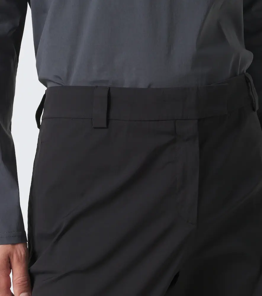 Miu Miu Cotton-blend poplin straight pants | Thumbnail 2 Miu Miu Cotton-blend poplin straight pants | Thumbnail 2