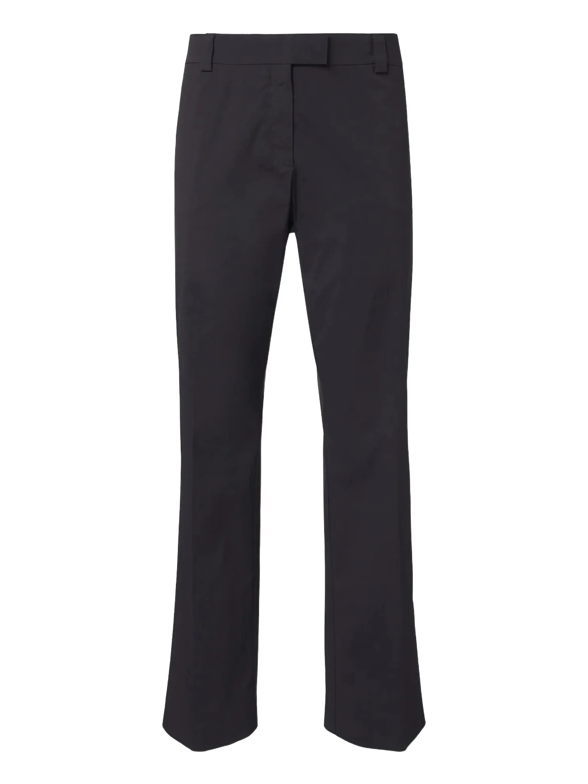 Miu Miu Cotton-blend poplin straight pants