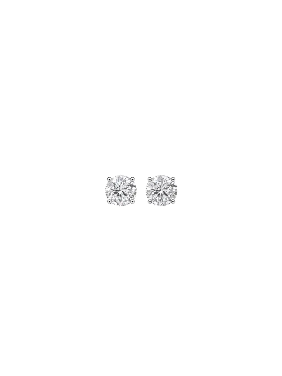 Wish Fine Jewelry 2.00ct Diamond 14K Gold Stud Earrings | Image 1 Wish Fine Jewelry 2.00ct Diamond 14K Gold Stud Earrings | Image 1