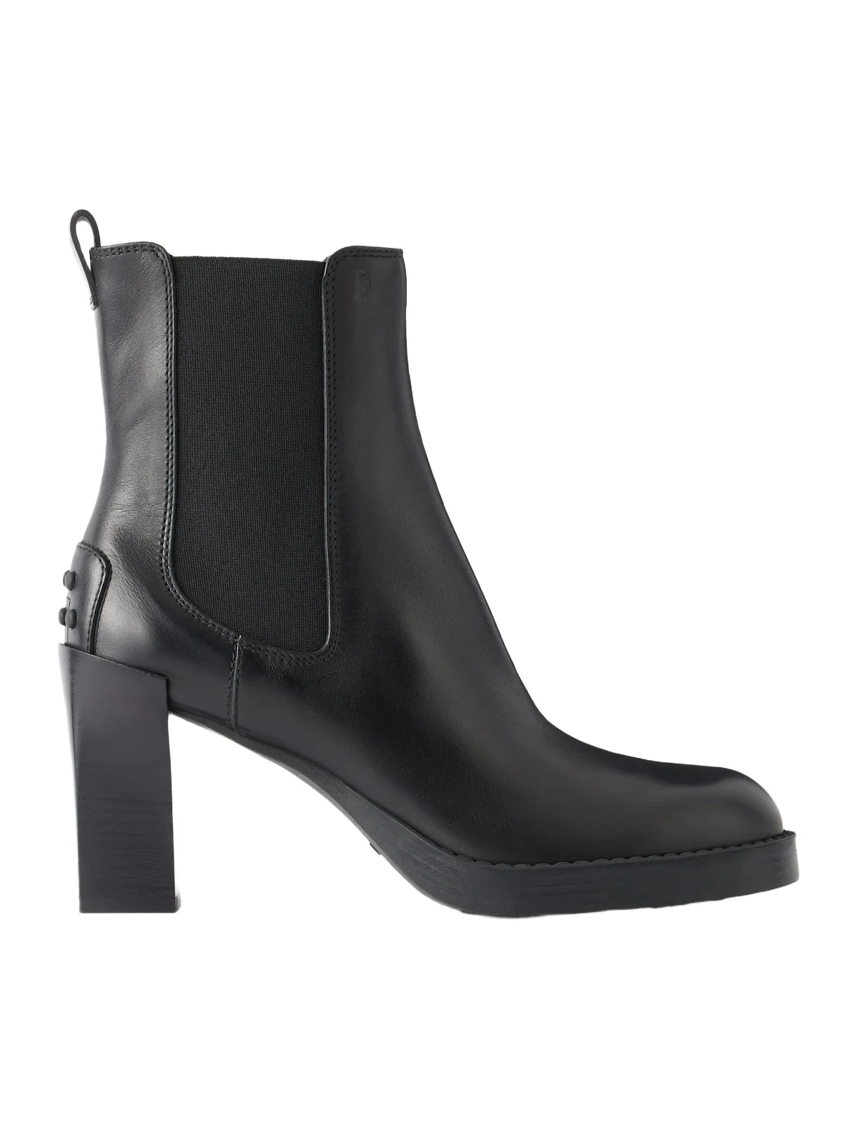 Tod's Tronchetto Elastico 80 Leather Ankle Boots
