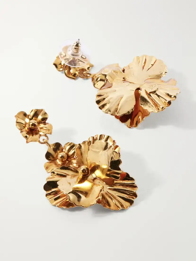 Jennifer Behr Samara Gold-plated Earrings | Thumbnail 3 Jennifer Behr Samara Gold-plated Earrings | Thumbnail 3