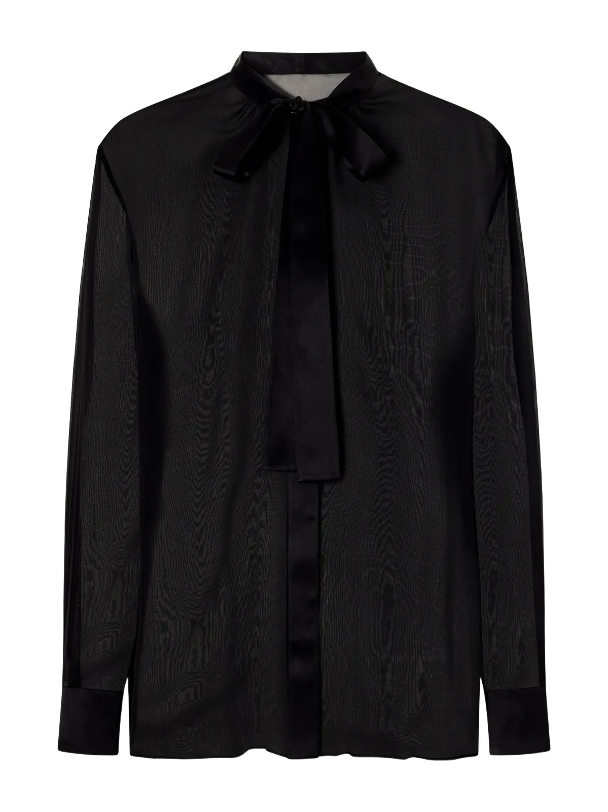 Bow-detailed Silk-chiffon Blouse Bow-detailed Silk-chiffon Blouse