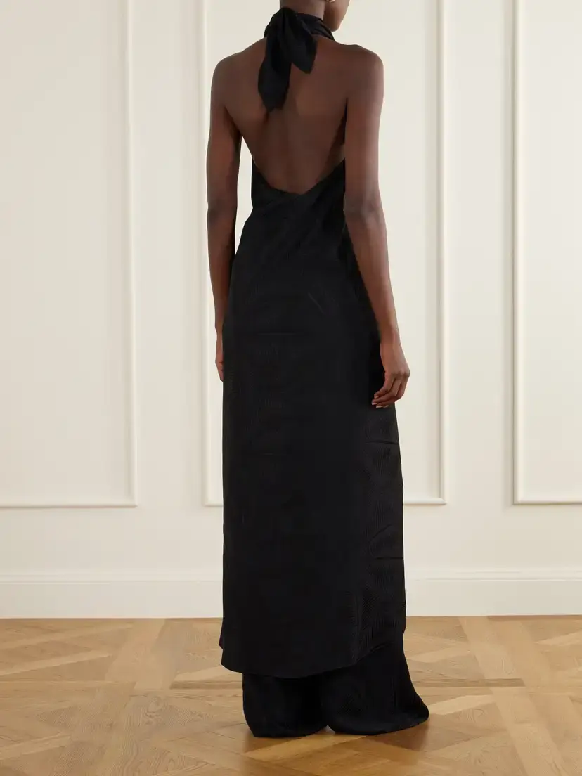 Johanna Ortiz Silent Water Satin-jacquard Tunic | Thumbnail 3 Johanna Ortiz Silent Water Satin-jacquard Tunic | Thumbnail 3