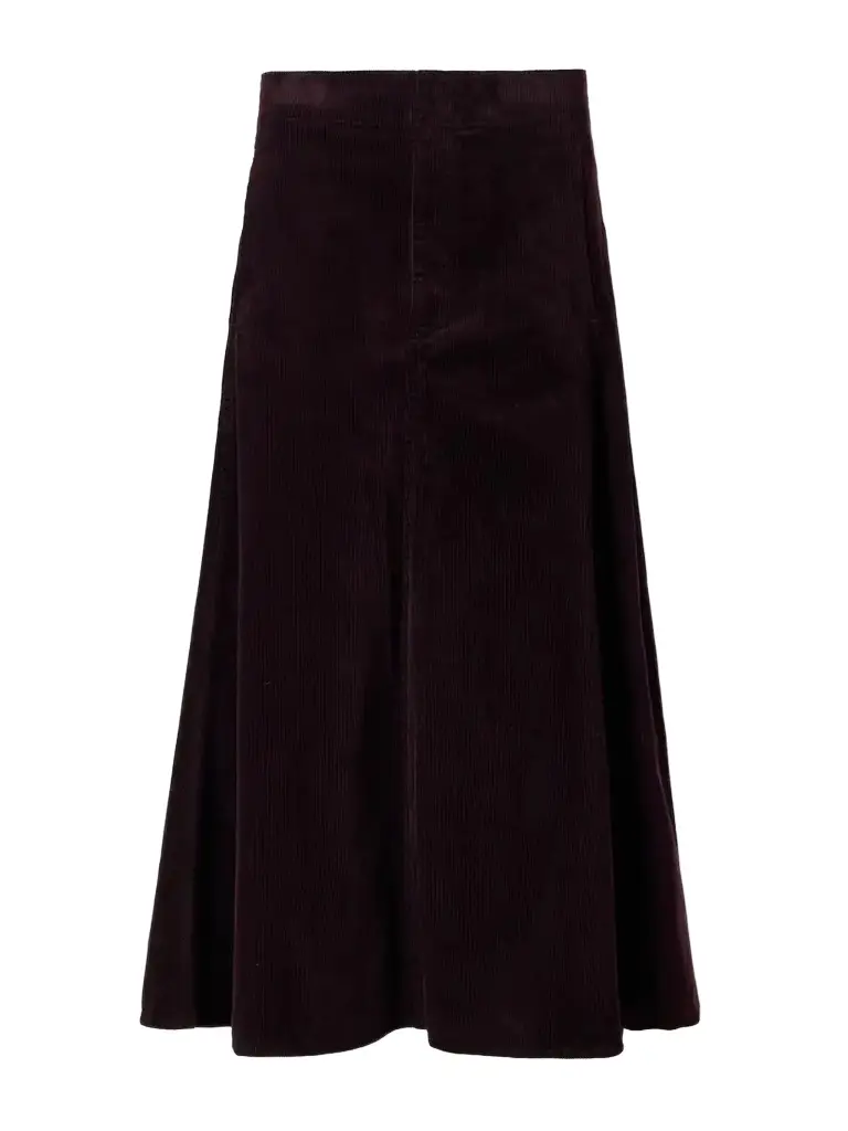 Polo Ralph Lauren Cotton-corduroy Midi Skirt | Image 1 Polo Ralph Lauren Cotton-corduroy Midi Skirt | Image 1