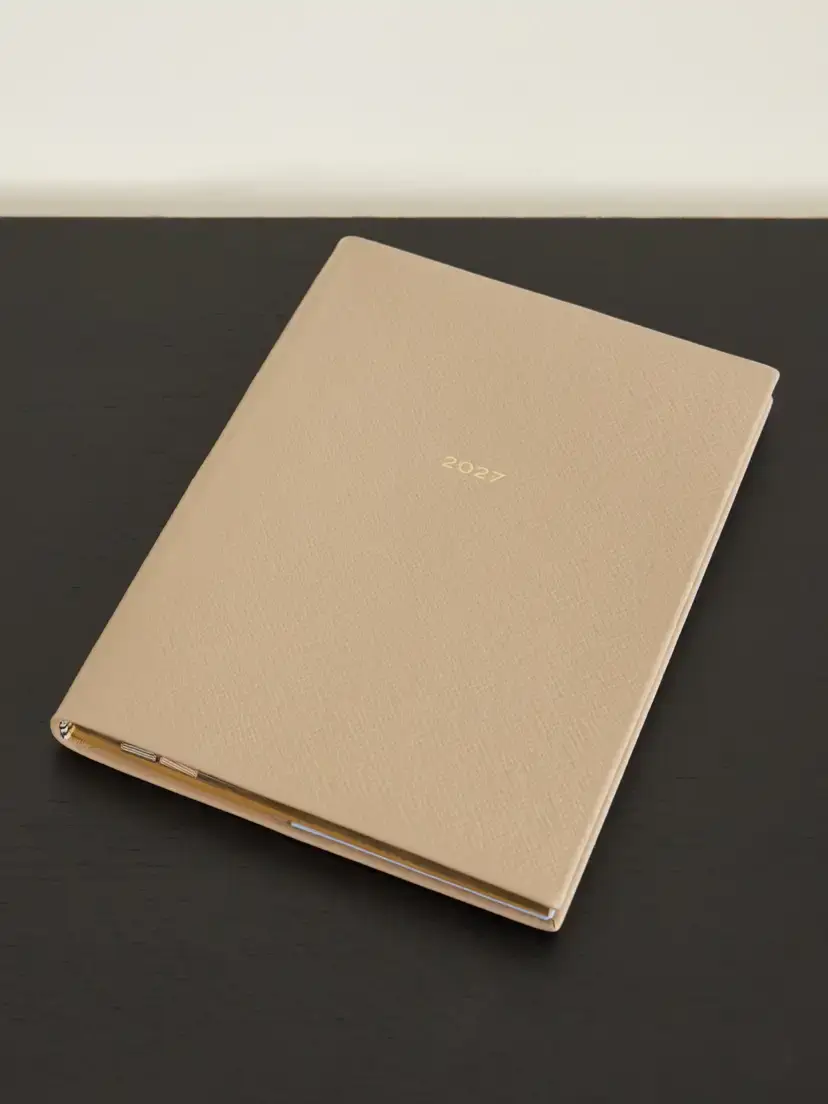 Smythson Soho 2027 Cross-grained Leather Diary | Image 1 Smythson Soho 2027 Cross-grained Leather Diary | Image 1