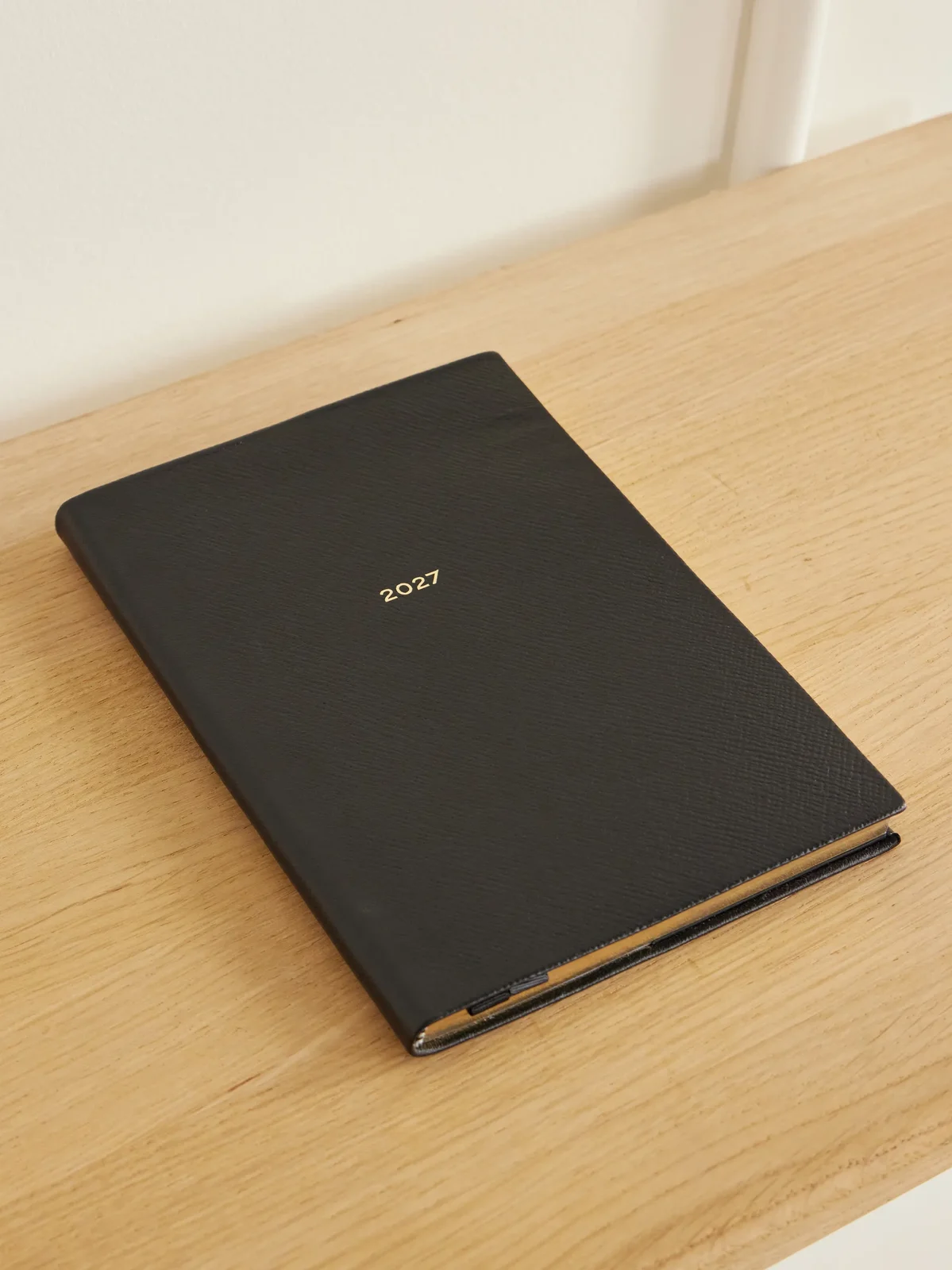 Soho 2027 Cross-grained Leather Diary