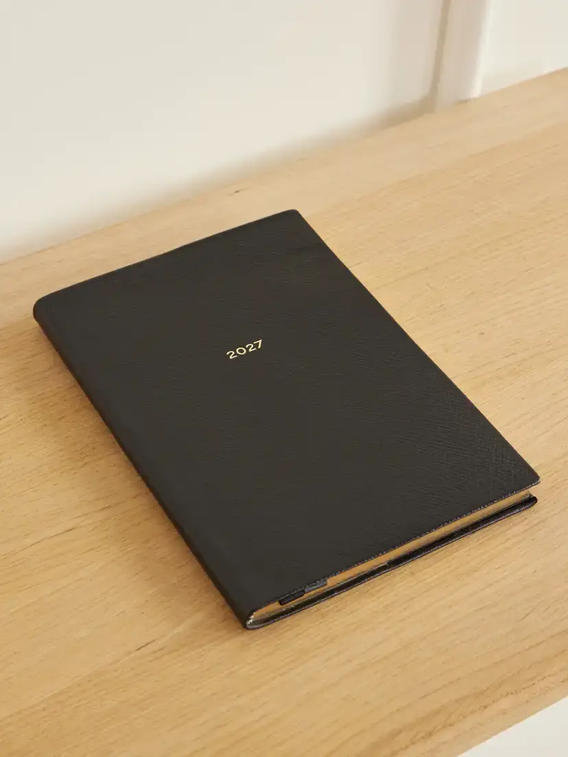 Smythson Soho 2027 Cross-grained Leather Diary | Image 1 Smythson Soho 2027 Cross-grained Leather Diary | Image 1