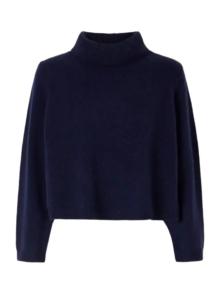 Arch4 Harwood Cropped Cashmere Turtleneck Sweater | Image 1 Arch4 Harwood Cropped Cashmere Turtleneck Sweater | Image 1