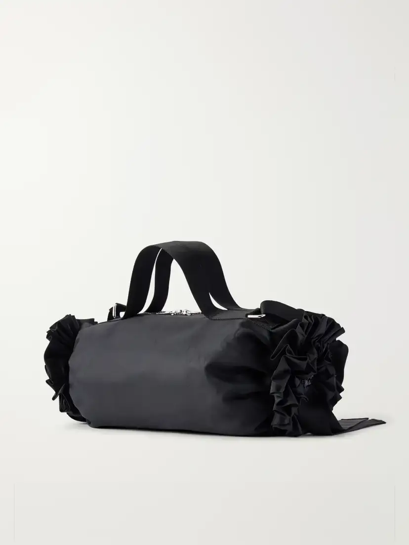 Simone Rocha Double Ribbon Rosette Crystal-embellished Satin Shoulder Bag | Thumbnail 4 Simone Rocha Double Ribbon Rosette Crystal-embellished Satin Shoulder Bag | Thumbnail 4