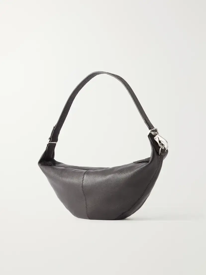 Lemaire Quiver Clip Mini Paneled Full-grain Leather Shoulder Bag | Thumbnail 4 Lemaire Quiver Clip Mini Paneled Full-grain Leather Shoulder Bag | Thumbnail 4