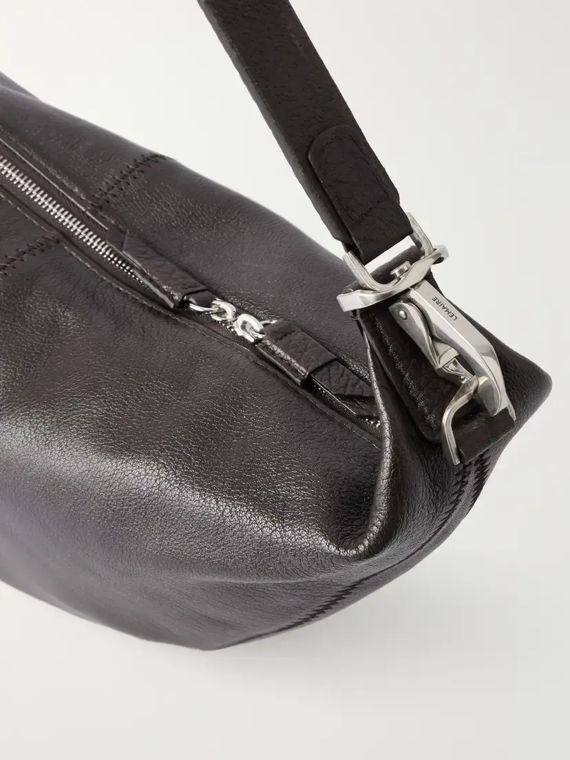 Lemaire Quiver Clip Mini Paneled Full-grain Leather Shoulder Bag | Thumbnail 6 Lemaire Quiver Clip Mini Paneled Full-grain Leather Shoulder Bag | Thumbnail 6