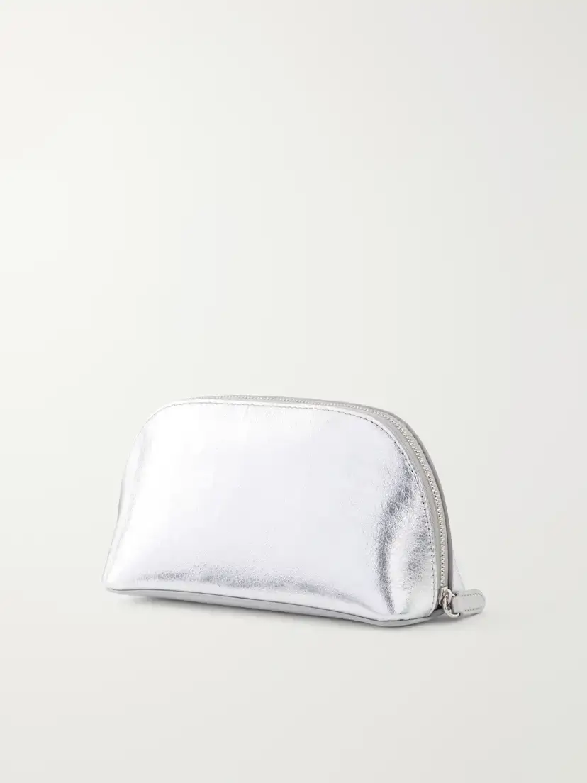 Smythson Metallic Leather Cosmetic Case | Thumbnail 2