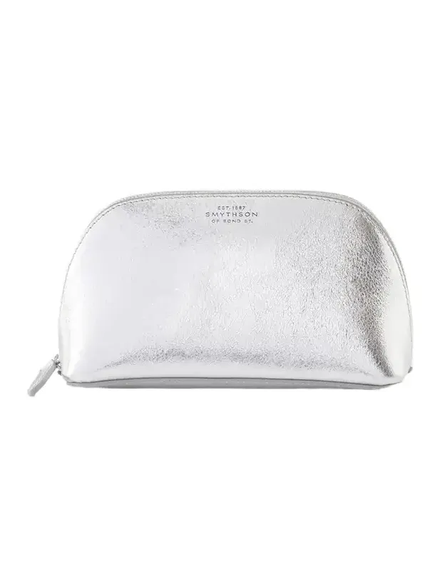 Metallic Leather Cosmetic Case Metallic Leather Cosmetic Case