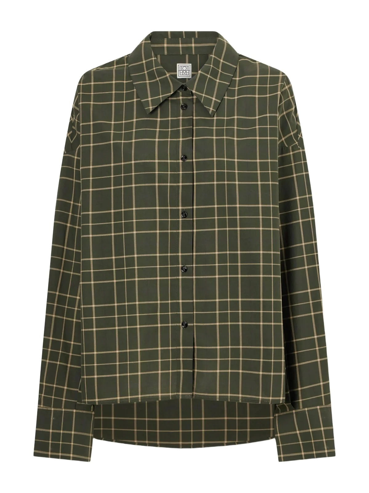 TOTEME Checked Cotton Shirt