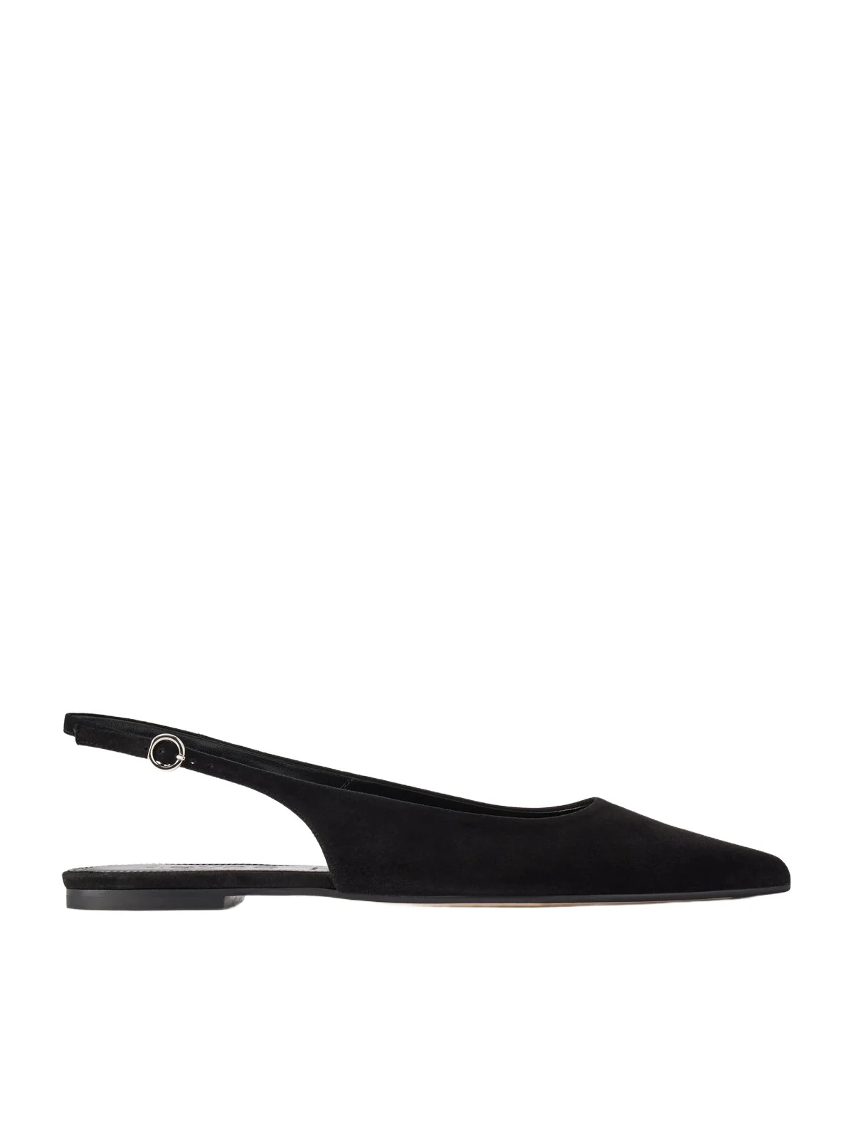 aeyde Annora Suede Slingback Flats