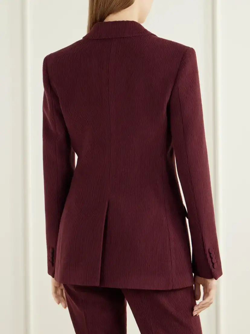 Gabriela Hearst Leiva Cashmere And Wool-blend Blazer - Purple | Thumbnail 3 Gabriela Hearst Leiva Cashmere And Wool-blend Blazer - Purple | Thumbnail 3