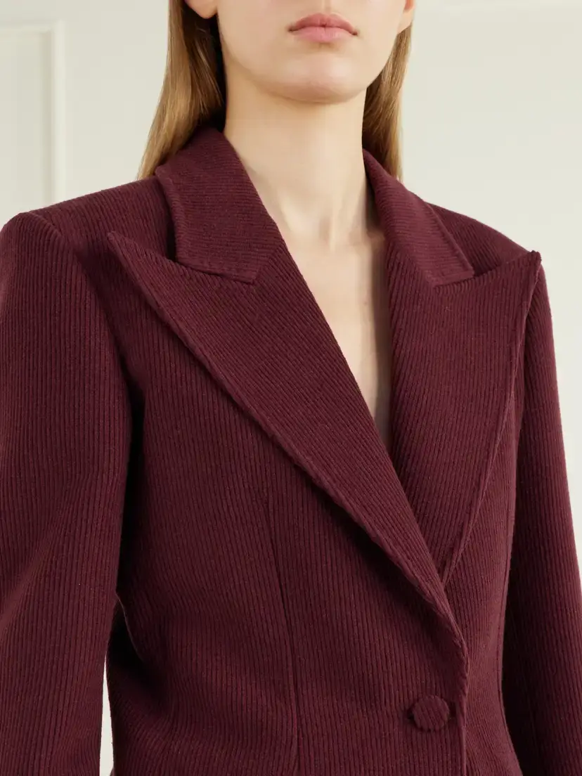Gabriela Hearst Leiva Cashmere And Wool-blend Blazer - Purple | Thumbnail 4 Gabriela Hearst Leiva Cashmere And Wool-blend Blazer - Purple | Thumbnail 4