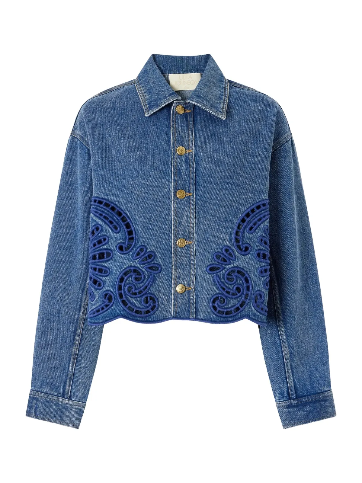 Bobbi Embroidered Denim Jacket Bobbi Embroidered Denim Jacket