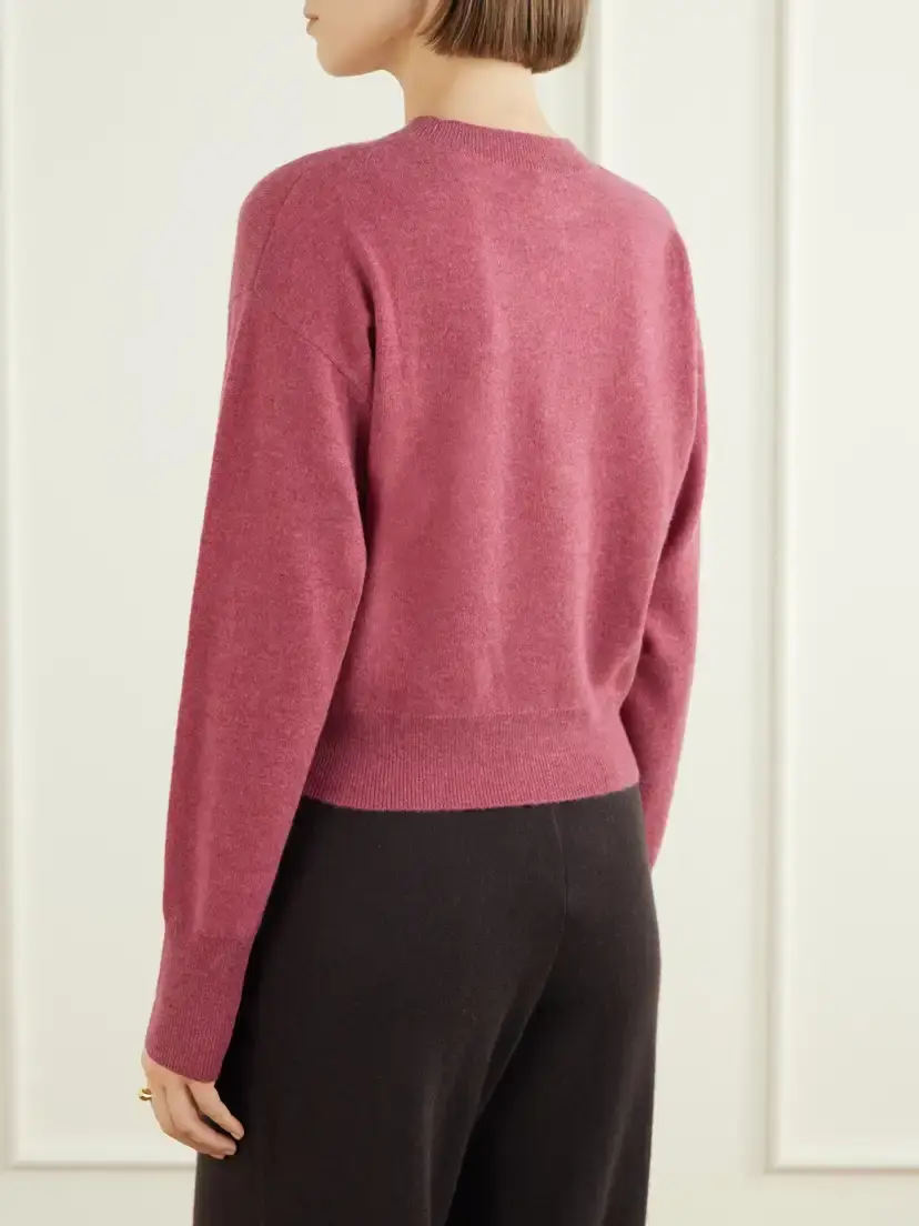Le Kasha Menorca Cropped Cashmere Sweater | Thumbnail 4