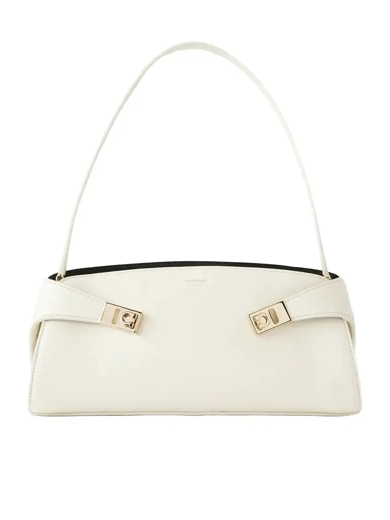 Ferragamo Hug Leather Shoulder Bag