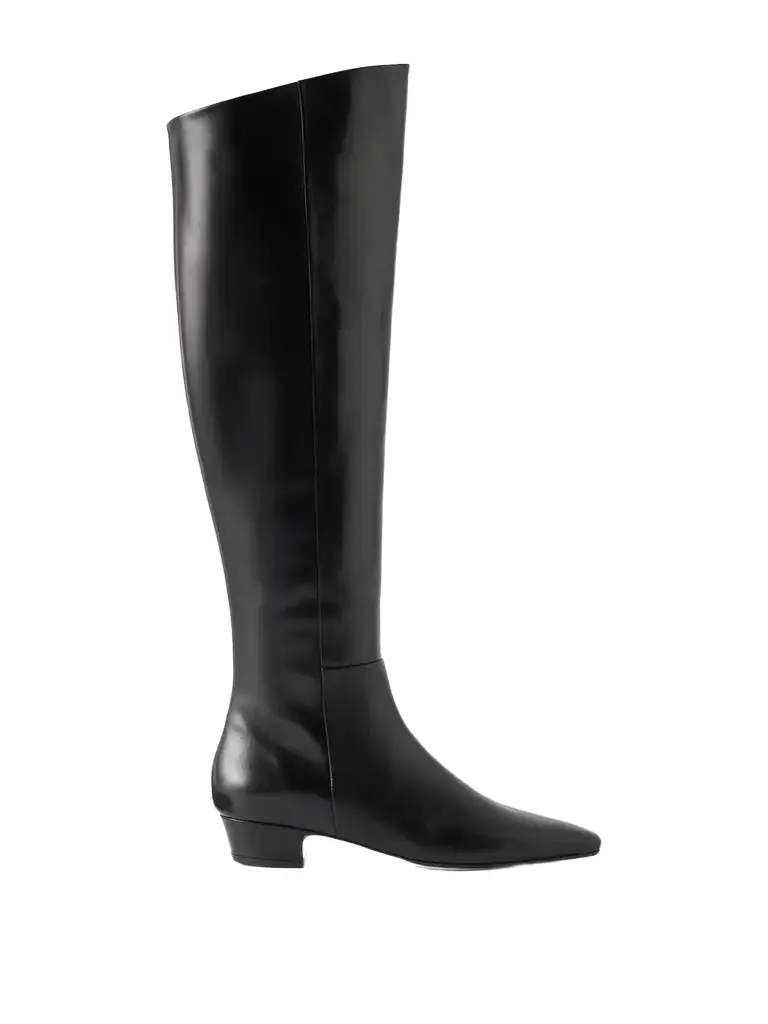 aeyde Ilaria Leather Knee-boots
