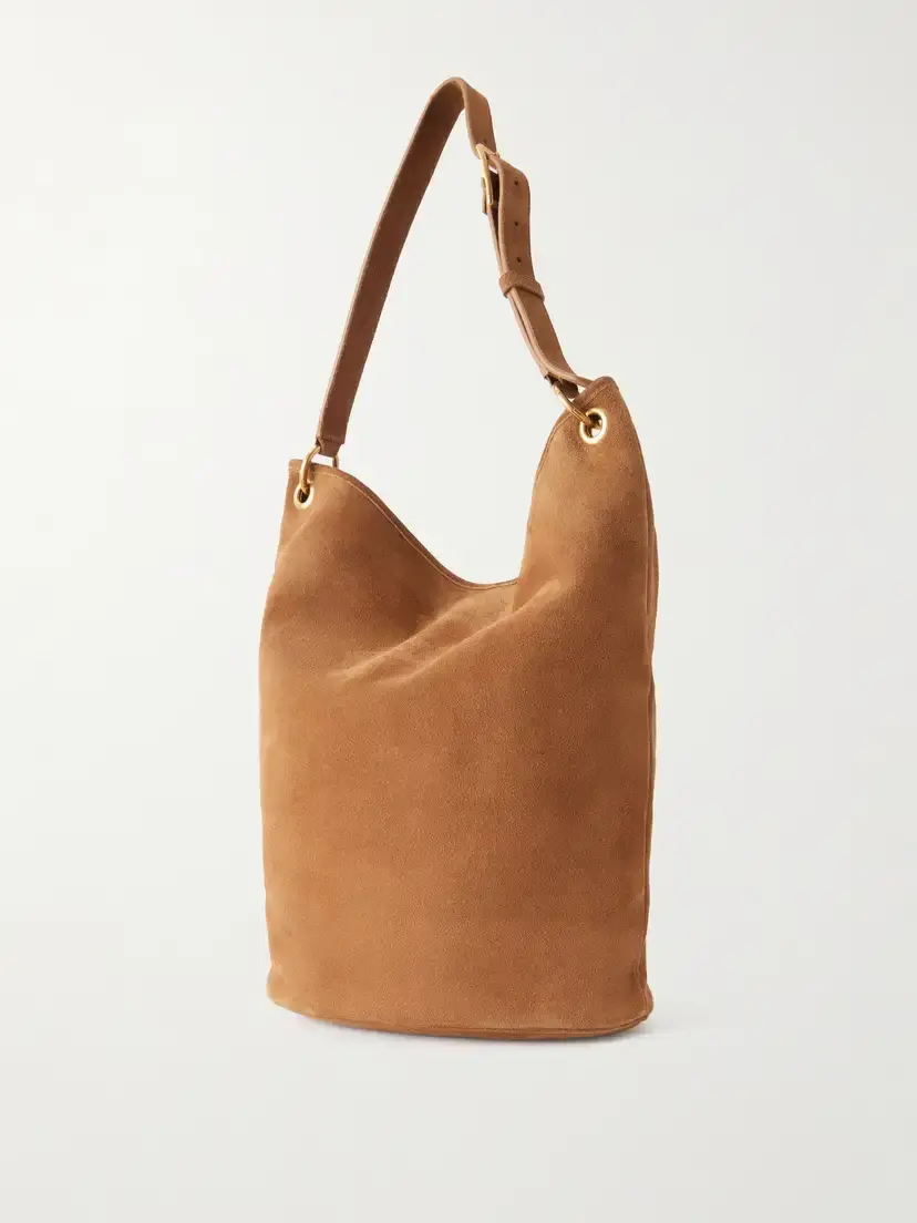 Nili Lotan Cooper Suede Shoulder Bag | Thumbnail 4 Nili Lotan Cooper Suede Shoulder Bag | Thumbnail 4