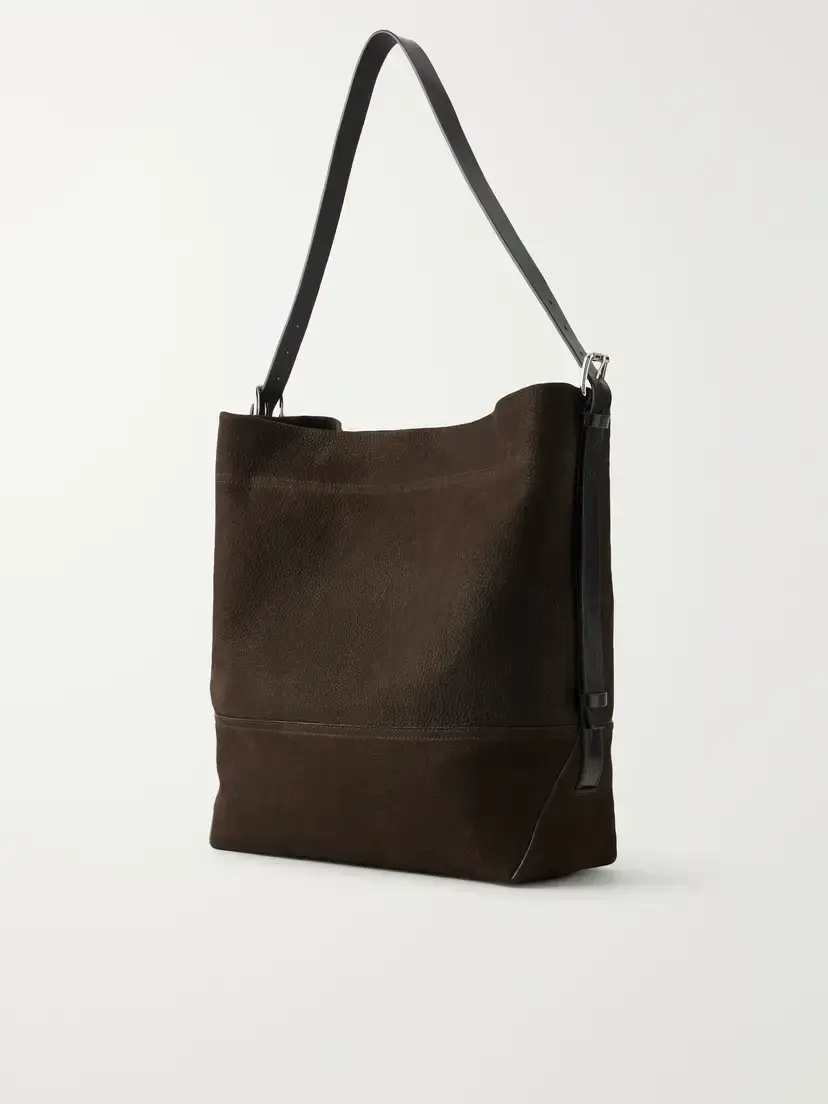 Lemaire Belted Nubuck Leather Tote | Thumbnail 4