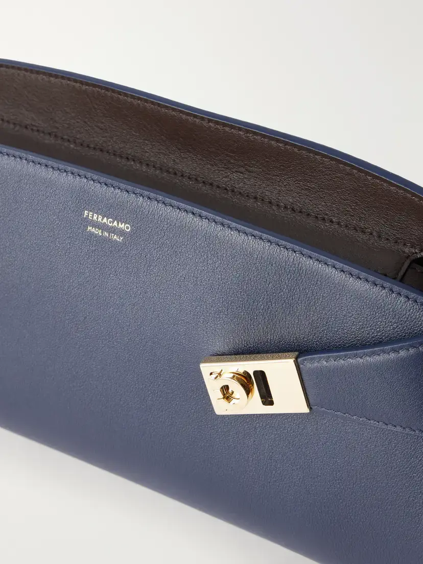Ferragamo Hug Leather Shoulder Bag | Thumbnail 6 Ferragamo Hug Leather Shoulder Bag | Thumbnail 6