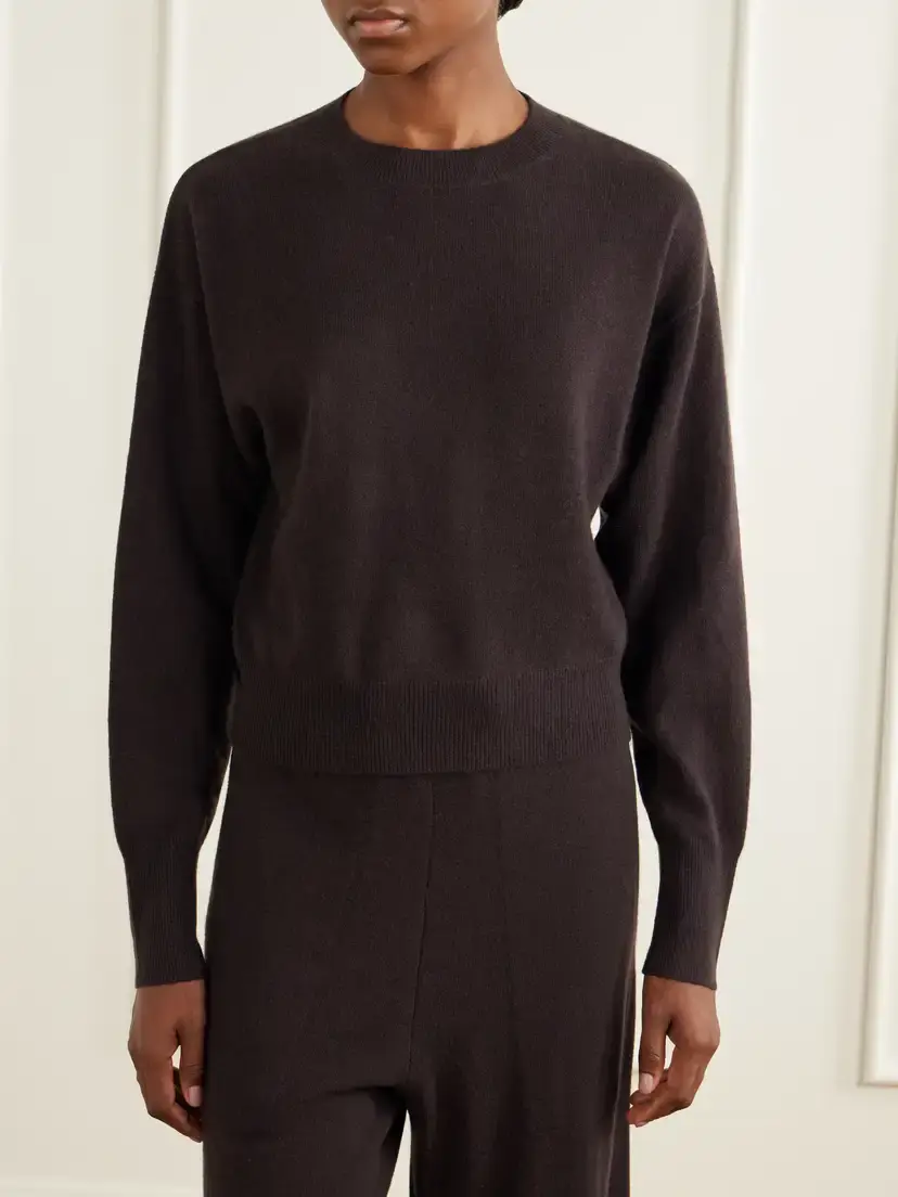 Le Kasha Menorca Cropped Cashmere Sweater | Thumbnail 3