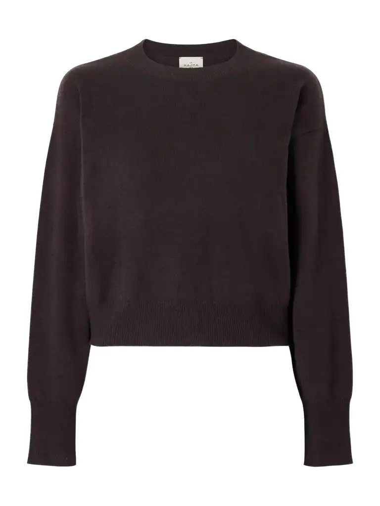 Le Kasha Menorca Cropped Cashmere Sweater | Image 1 Le Kasha Menorca Cropped Cashmere Sweater | Image 1