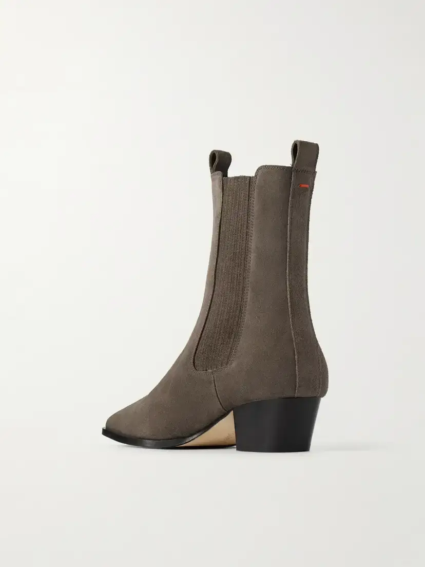aeyde Agata 40 Suede Ankle Boots | Thumbnail 3 aeyde Agata 40 Suede Ankle Boots | Thumbnail 3