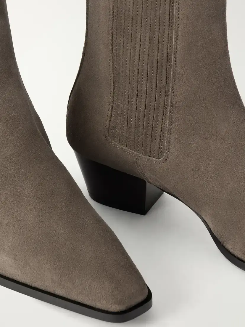 aeyde Agata 40 Suede Ankle Boots | Thumbnail 5 aeyde Agata 40 Suede Ankle Boots | Thumbnail 5