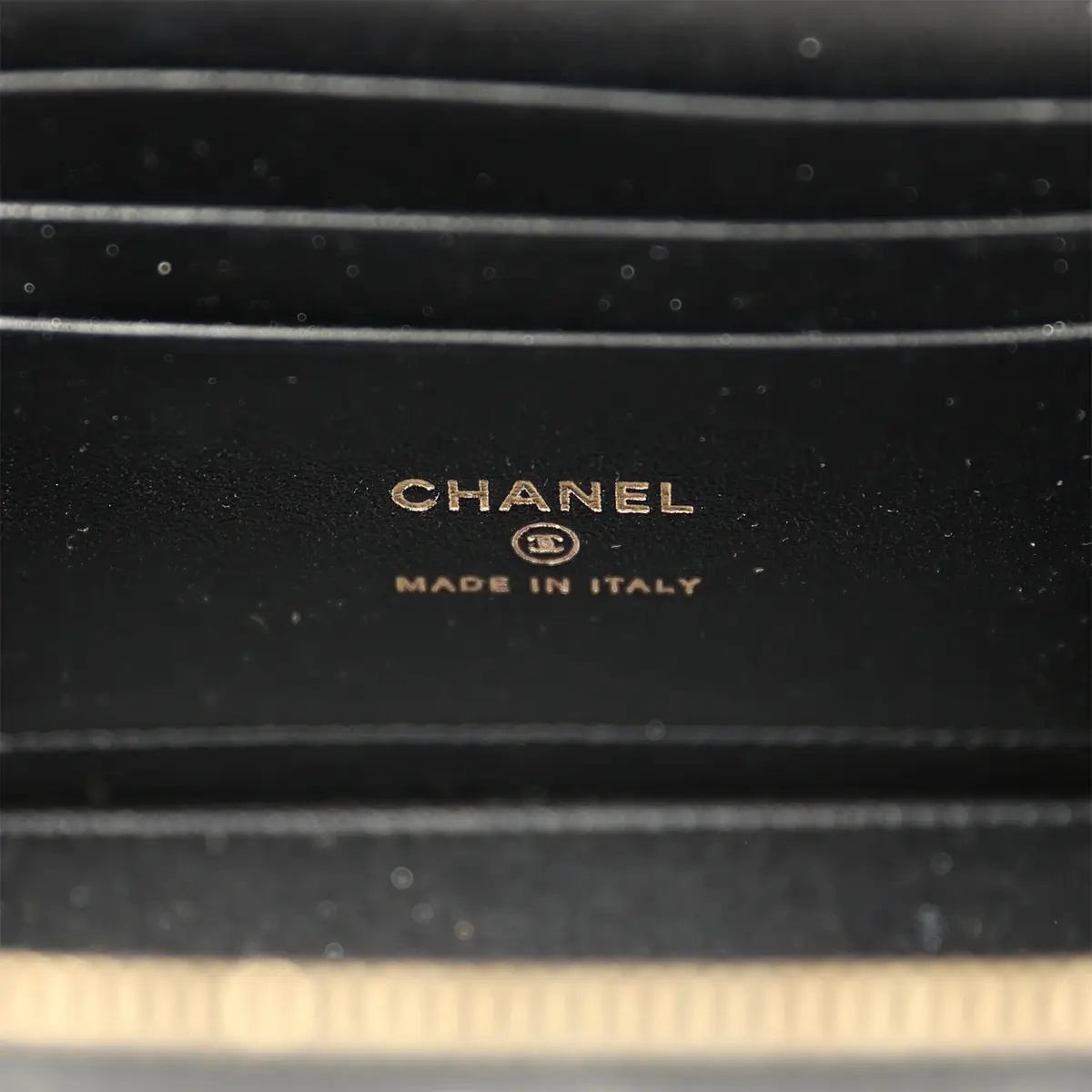 Chanel Chanel Small Top Handle Vanity Case with Chain Black Lambskin Antique Gold Hardware | Thumbnail 11 Chanel Chanel Small Top Handle Vanity Case with Chain Black Lambskin Antique Gold Hardware | Thumbnail 11