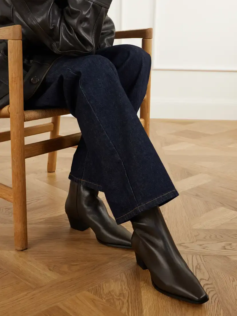 aeyde Baba 40 Leather Ankle Boots | Thumbnail 2 aeyde Baba 40 Leather Ankle Boots | Thumbnail 2