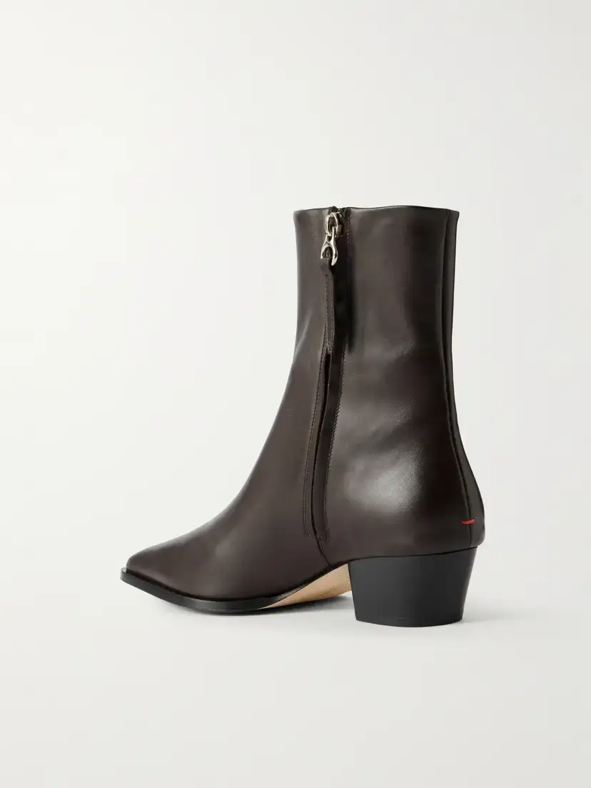 aeyde Baba 40 Leather Ankle Boots | Thumbnail 3 aeyde Baba 40 Leather Ankle Boots | Thumbnail 3