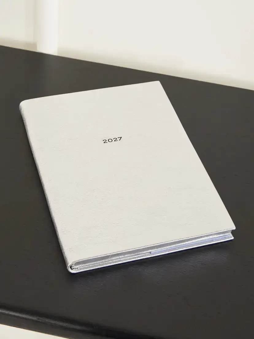 Smythson Soho 2027 Metallic Leather Diary | Image 1 Smythson Soho 2027 Metallic Leather Diary | Image 1