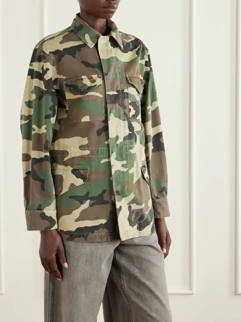 Nili Lotan Sacha Camouflage-print Cotton-drill Jacket | Thumbnail 3 Nili Lotan Sacha Camouflage-print Cotton-drill Jacket | Thumbnail 3