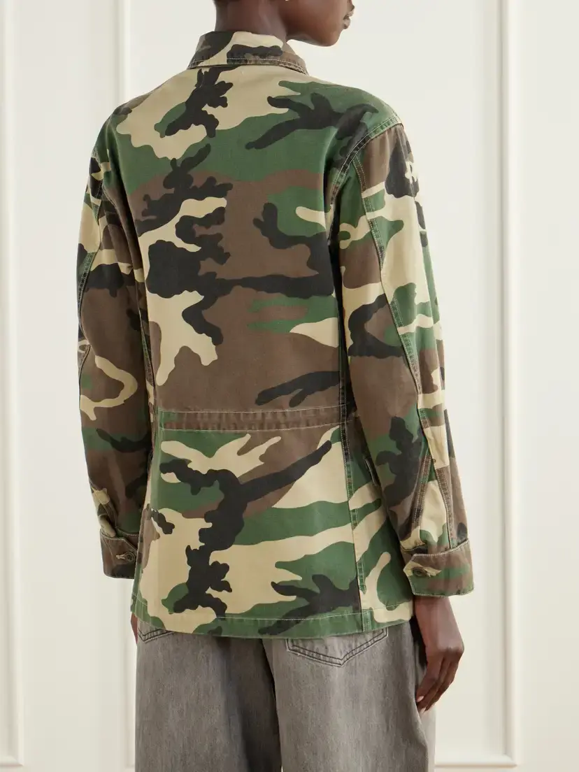 Nili Lotan Sacha Camouflage-print Cotton-drill Jacket | Thumbnail 4 Nili Lotan Sacha Camouflage-print Cotton-drill Jacket | Thumbnail 4