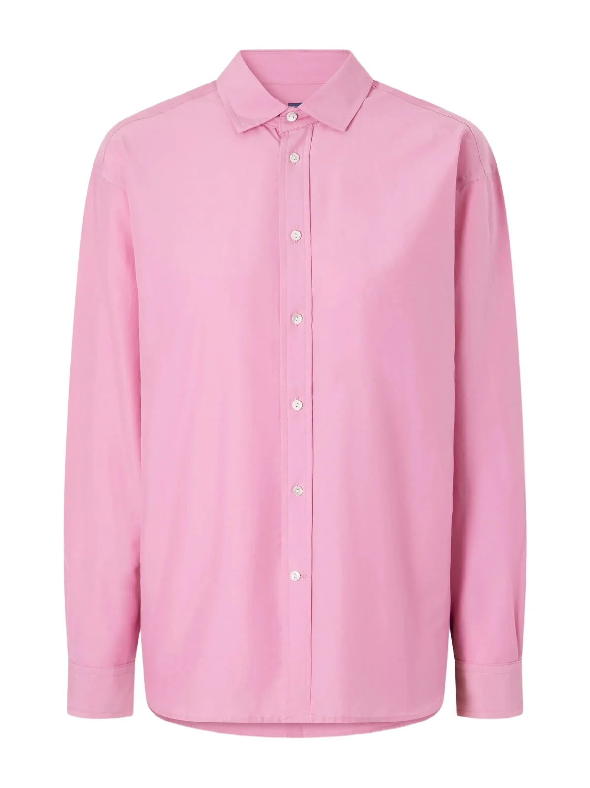 Cotton And Silk-blend Shirt - Pink