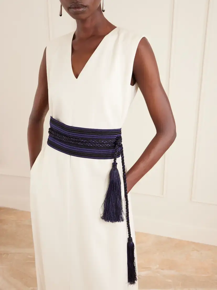 Le Sundial Vesper Tassel-detailed Grosgrain Belt | Thumbnail 2 Le Sundial Vesper Tassel-detailed Grosgrain Belt | Thumbnail 2