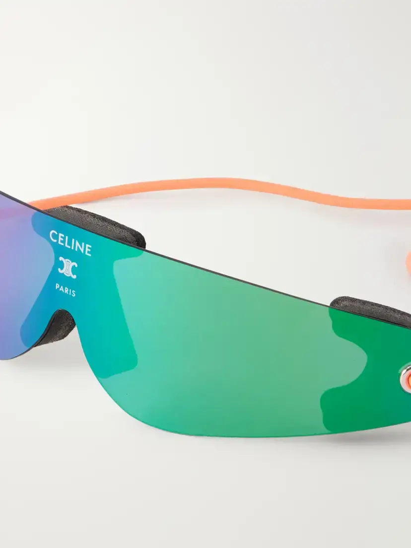 CELINE Eyewear Runner Shield-style Injection Sunglasses | Thumbnail 4 CELINE Eyewear Runner Shield-style Injection Sunglasses | Thumbnail 4