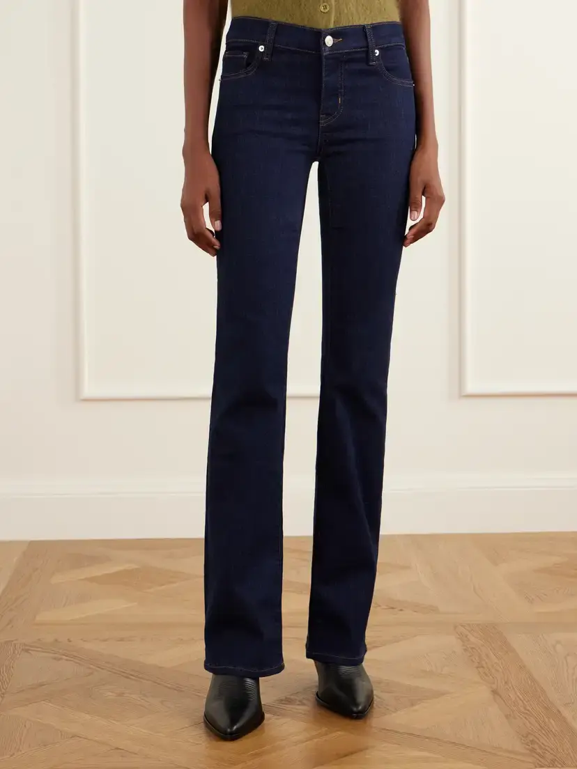 Frame The Rodeo Low-rise Flared Jeans | Thumbnail 3 Frame The Rodeo Low-rise Flared Jeans | Thumbnail 3