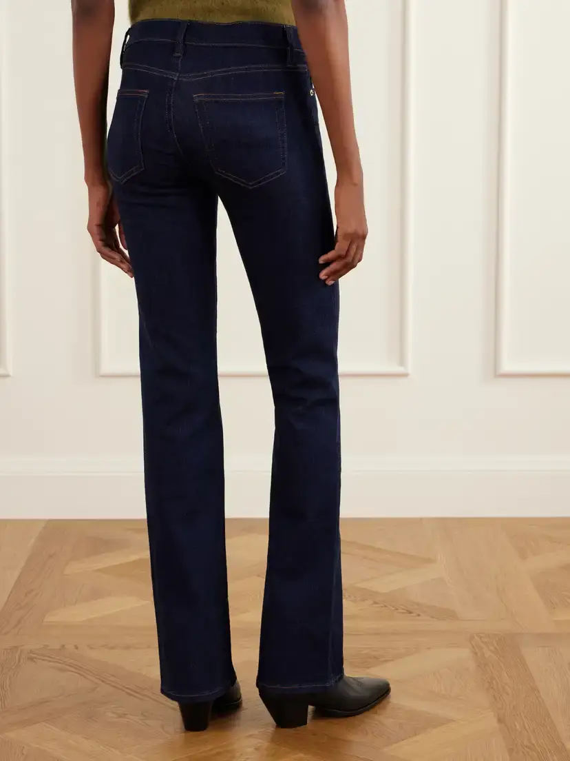 Frame The Rodeo Low-rise Flared Jeans | Thumbnail 4 Frame The Rodeo Low-rise Flared Jeans | Thumbnail 4