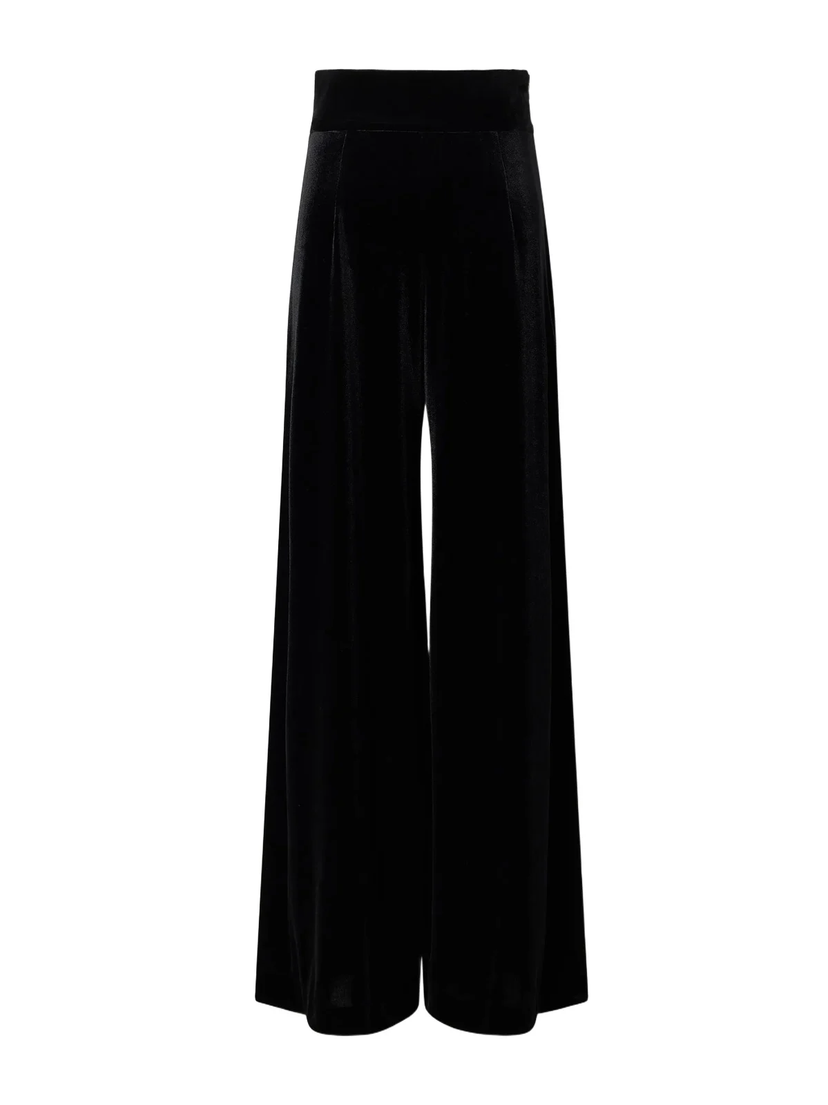 Loretta Caponi Egnazia High-waist Wide-leg Satin Pants